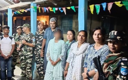 सीतामढ़ी :- मानव तस्करी में दो गुजराती समेत तीन गिरफ्तार, दो नाबालिक लड़कियां कराई गई मुक्त