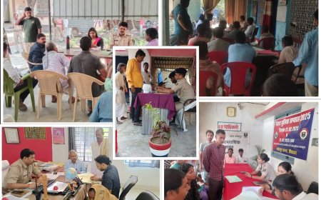 सीतामढ़ी :- थाना परिसर में लगे जनता दरबार में आठ मामले में दो का निष्पादन