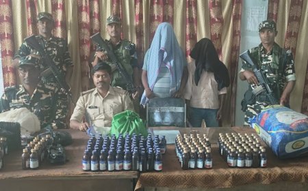 सीतामढ़ी:- एसएसबी और पुलिस की संयुक्त कार्रवाई, भारी मात्रा में नशीली दवाएं बरामद, दो गिरफ्तार, जेल