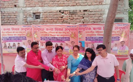 सीतामढ़ी :- मेजरगंज में सामूहिक कन्या विवाह अनुष्ठान को लेकर अंतिम बैठक