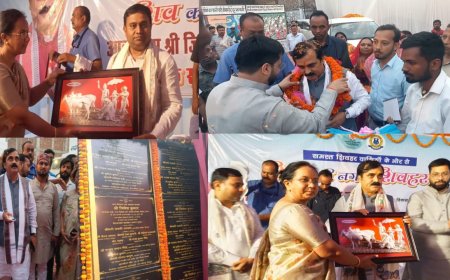 सीतामढ़ी :- मंत्री ने नगर परिषद के चतुर्थीक विकास को लेकर 18 योजनाओं को किया शिलान्यास व उद्घाटन