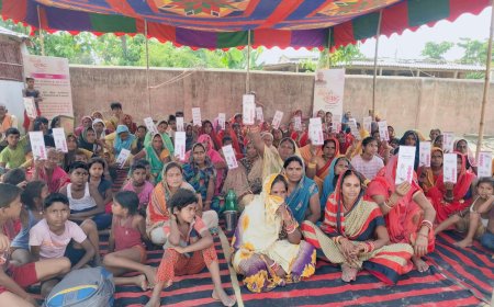 सीतामढ़ी :- बिहार सरकार द्वारा संचालित महिला संवाद कार्यक्र का आयोजन, स्थानीय महिलाओं ने बढ़ चढ़ का लिया हिस्सा