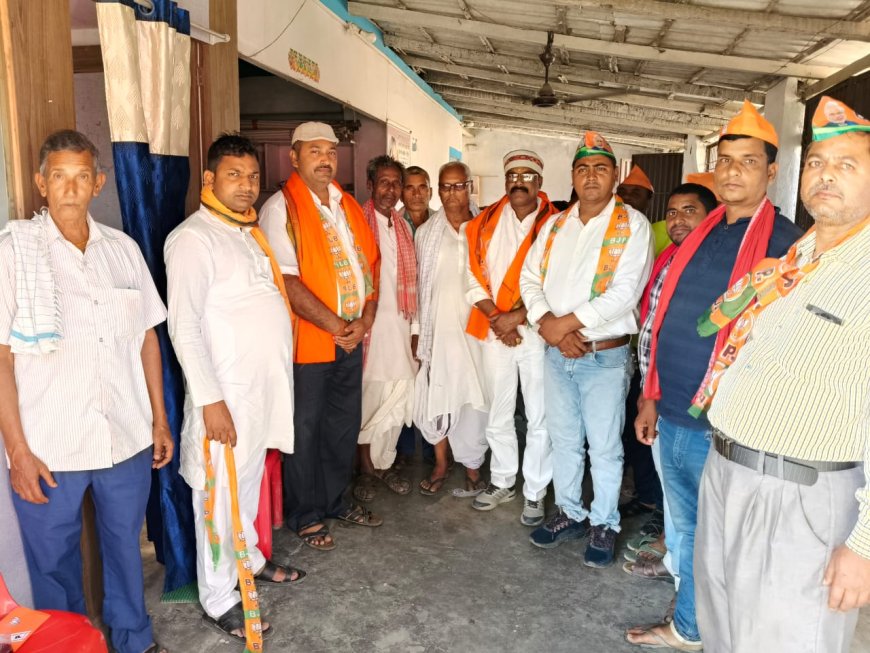 सीतामढ़ी :- बूथ जीतो चुनाव जीतों के नारे के साथ भाजपा की बैठक संपन्न