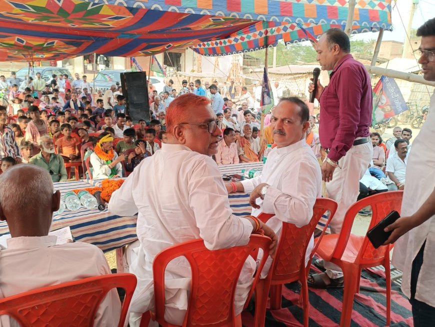 सीतामढ़ी :- लोजपा ने किया दलित पिछड़ा एवं अल्पसंख्यक महासभा का आयोजन