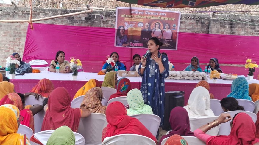 सीतामढ़ी :- रितु जायसवाल के सौजन्य से स्वास्थ्य शिविर आयोजित