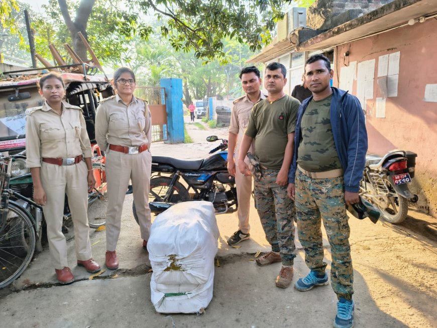सीतामढ़ी :- उत्पाद विभाग ने भारी मात्रा में नेपाली देसी शराब को किया बरामद ,कारोबारी फरार