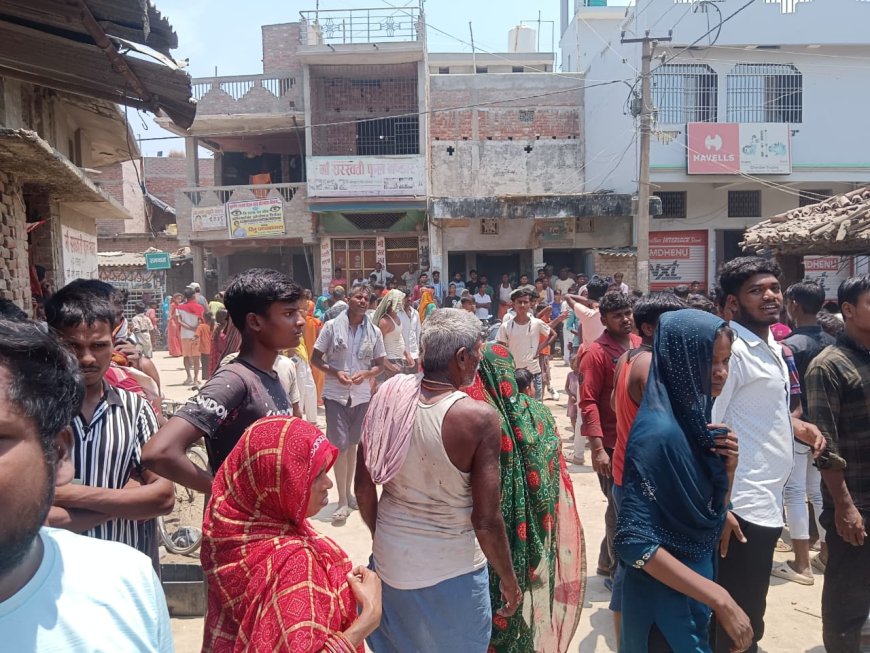 सीतामढ़ी :- शॉट सर्किट से आग लगने से एक पांच वर्षीय बालिका की हुई मौत