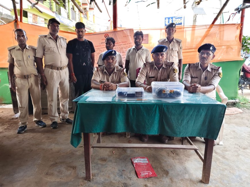 रामगढ़वा : दो करोड़ की अफीम के साथ तीन तस्कर गिरफ्तार, नेपाल से लाया गया था नशा 