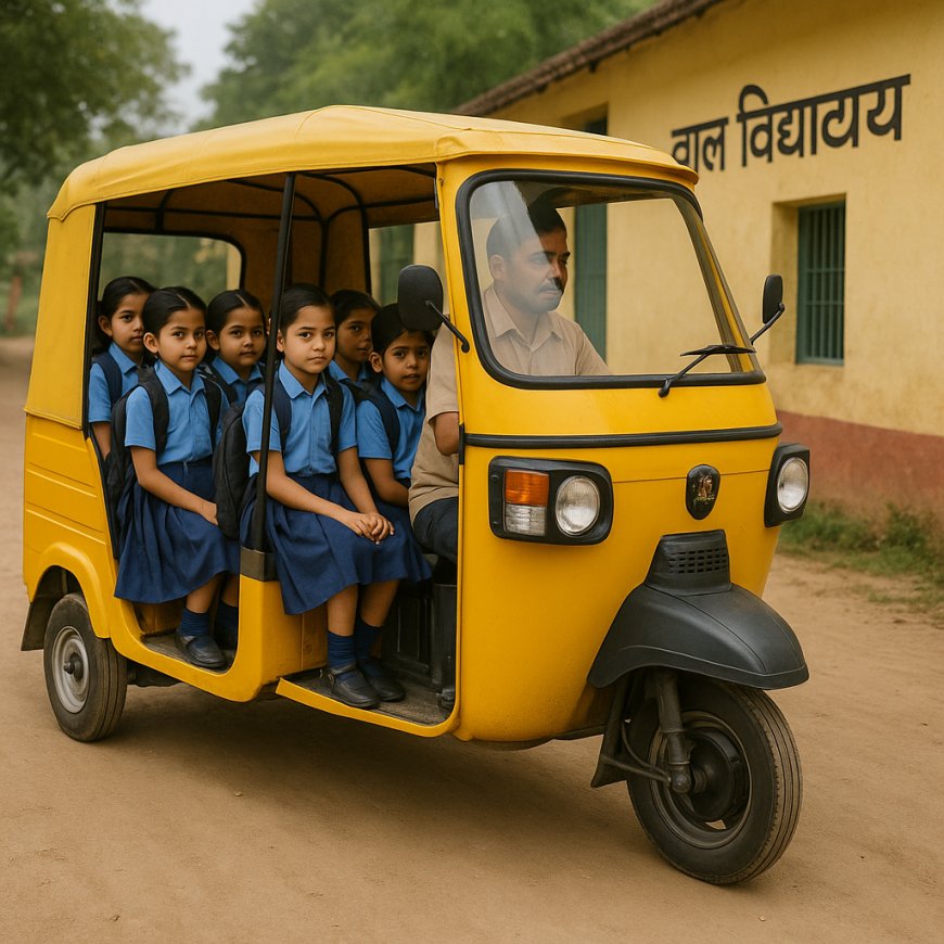 घोड़ासहन : नियमों की धज्जियाँ उड़ाते स्कूल, बच्चों की जान से खिलवाड़