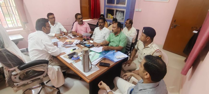 घोड़ासहन में मशाल खेल प्रतियोगिता को लेकर तैयारियां तेज, प्रखंड स्तरीय आयोजन समिति की हुई बैठक