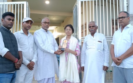 सीतामढ़ी :- मुस्कान ने बढ़ाया सीतामढ़ी जिले का मान : रामेश्वर साह