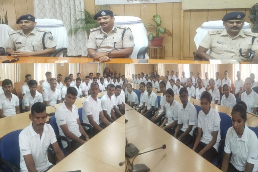 सीतामढ़ी :- पुलिस अधीक्षक ने नवनियुक्त सिपाहियों को दिया गया कानूनी जानकारियां