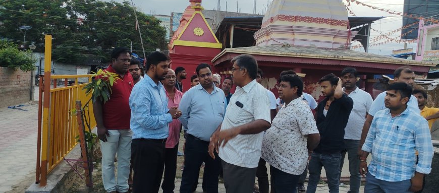 सीतामढ़ी :- श्रावणी मेला को लेकर अनुमंडल प्रशासन के द्वारा बाबा नागेश्वर नाथ मंदिर का  किया निरीक्षण गया, दी गई कई महत्वपूर्ण निर्देश
