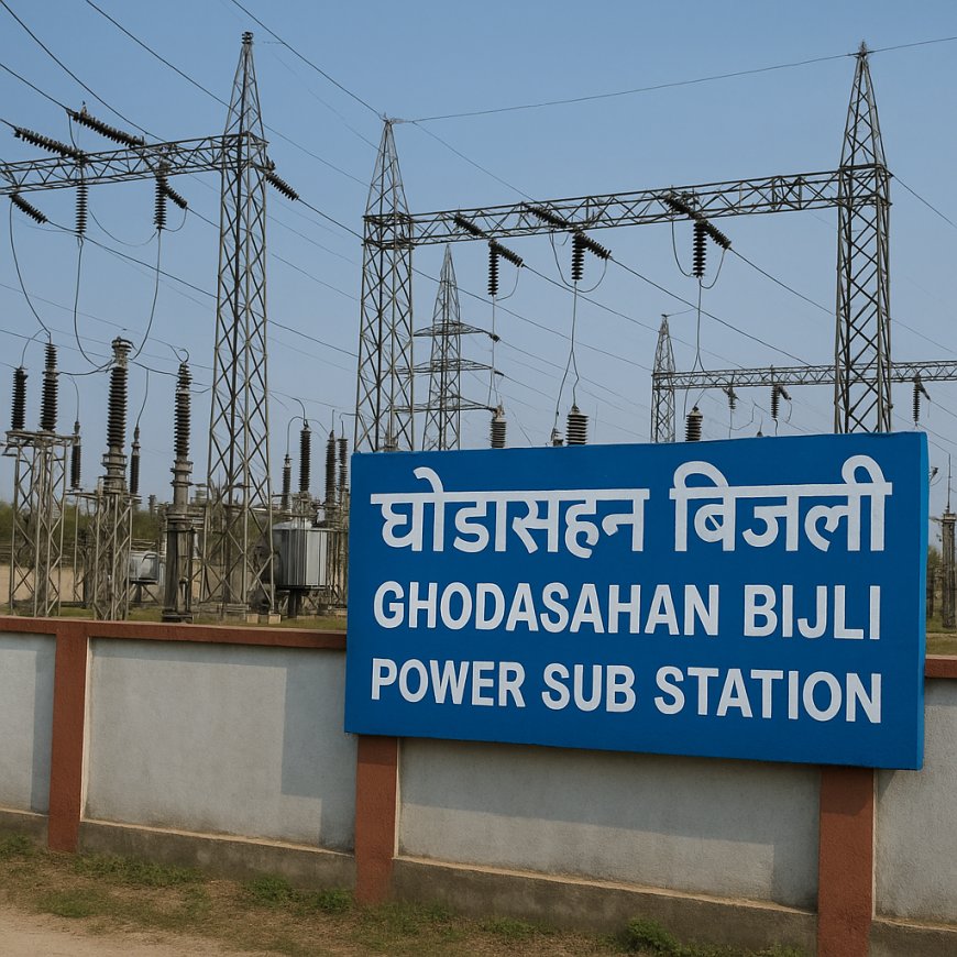 घोड़ासहन : निर्बाध बिजली आपूर्ति का तोहफा, प्रखंड कार्यालय परिसर में बनेगा नया विद्युत सब स्टेशन, लोगो में ख़ुशी 