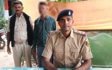 रामगढ़वा : जानलेवा हमले के आरोपी की गिरफ्तारी, घायल महिला ने दर्ज कराया था आवेदन