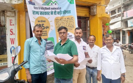 सिकरहना : घोड़ासहन के बिजली उपभोक्ताओं को जागरूक करने की पहल, 125 यूनिट मुफ्त बिजली योजना पर विशेष अभियान