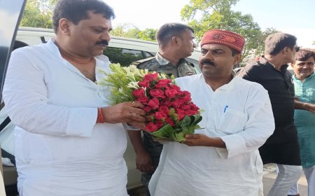 मोतिहारी: बापू की कर्मभूमि पर जनता दल यूनाइटेड के प्रदेश अध्यक्ष को किया गया सम्मानित 