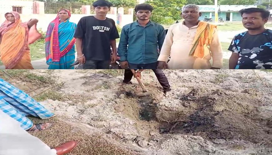 सिकरहना : दहेज लोभ में 23 वर्षीय नवविवाहिता की निर्मम हत्या, सबूत मिटाने को शव जलाकर दबाया