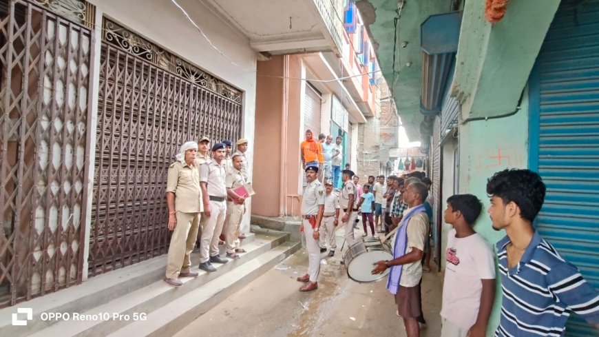 घोड़ासहन : एनडीपीएस एक्ट के नामजद सुरेन्द्र प्रसाद अब भी फरार, पुलिस ने तेज की कार्रवाई, घोड़ासहन व पुरनहिया घर पर चस्पाया इस्तेहार 