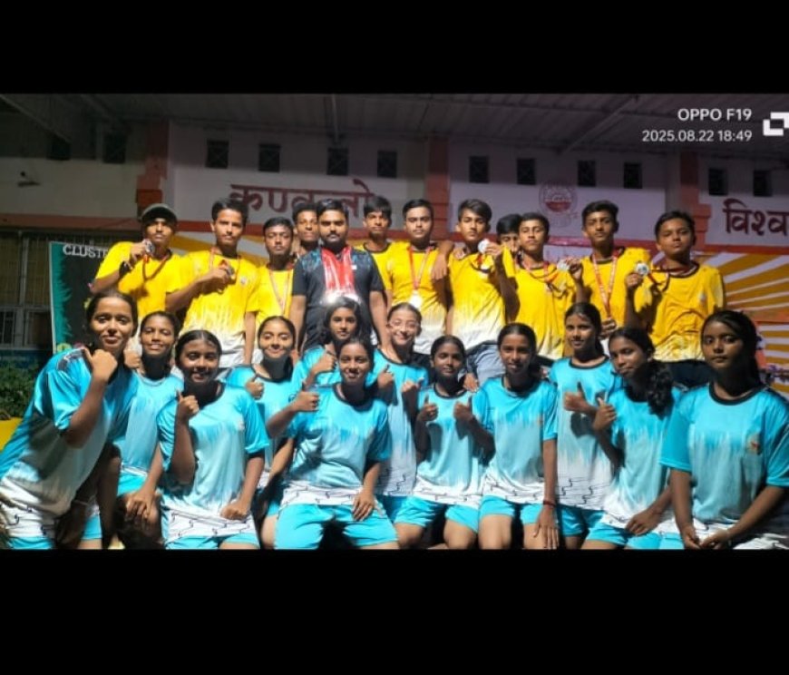 सीतामढ़ी :- डी०ए०वी कलस्टर स्पोर्ट्स मीट में ओवरऑल चैम्पियन बना निखिल श्यामा डीएवी डुमरा
