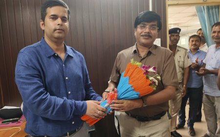सीतामढ़ी :- सीतामढ़ी को मिला नया डीटीओ, प्रशांत कुमार ने संभाला कार्यभार