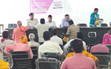 सुगौली: जनता दरबार आयोजित: तीन मामलों की हुई सुनवाई, एक का निपटारा