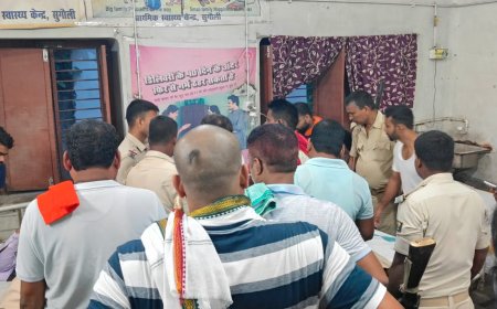 सुगौली: बंगरा ओवरब्रिज पर बाइक और ट्रक की टक्कर, दो पुलिसकर्मी गंभीर रूप से घायल