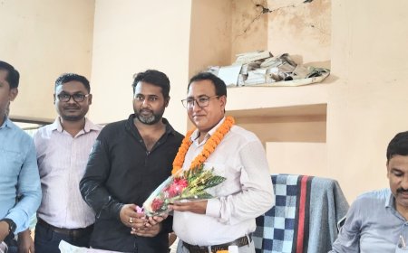 सुगौली: मनरेगा पीओ सतीश कुमार की हुई विदाई, रेजी विजय ने संभाला कार्यभार