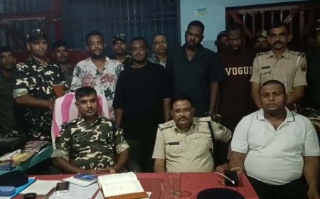 घोड़ासहन : बस स्टैंड से पाँच विदेशी नागरिक गिरफ्तार, नेपाल मार्ग से भारत में अवैध प्रवेश का आरोप, संदिग्ध दस्तावेज बरामद, कई एजेंसियां कर रही पूछताछ