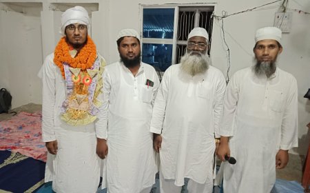 सुगौली: करामत उल उलूम एकेडमी में हिफ़्ज़-ए-कुरान का शानदार आयोजन