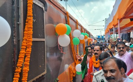 सीतामढ़ी :- दरभंगा से मदार जंक्शन के लिए अब चलेगी साप्ताहिक ट्रेन