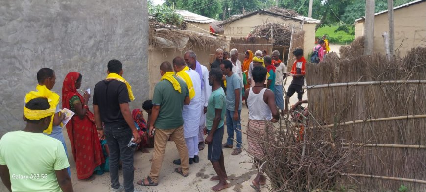 सुगौली: सुगौली विधानसभा के चौमुखी विकास के लिए जन सुराज की सरकार जरुरी - अजय झा