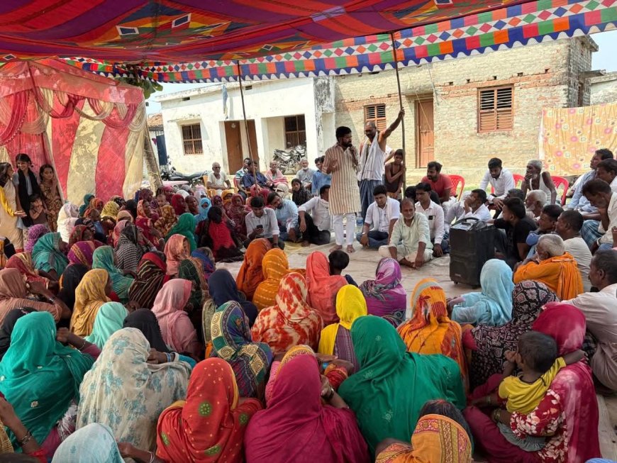 मोतिहारी: मुख्यमंत्री महिला रोजगार योजना के तहत जागरूकता शिविर का आयोजन