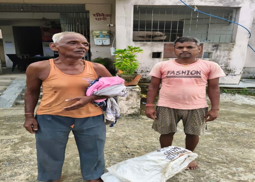 शिकारगंज पुलिस की बड़ी कार्रवाई, 15 पीस नेपाली कस्तूरी शराब के साथ दो गिरफ्तार