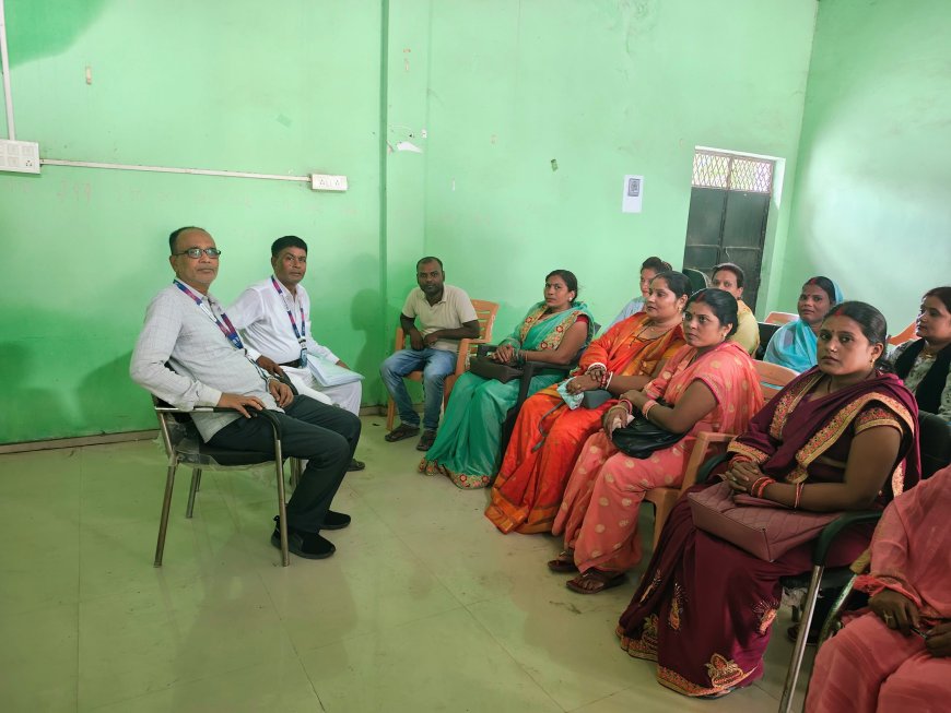 सुगौली: एसबीआई ने लगाया खाता खोलने का शिविर