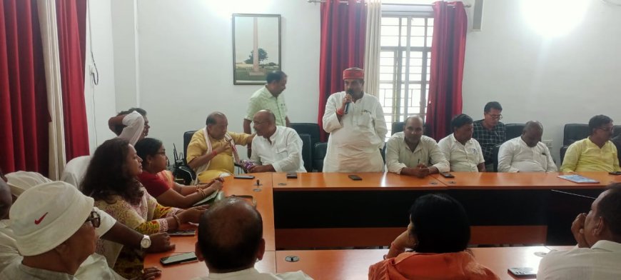 मोतिहारी: मुख्यमंत्री के स्वागत को लेकर मोतिहारी में तैयारी बैठक सम्पन्न