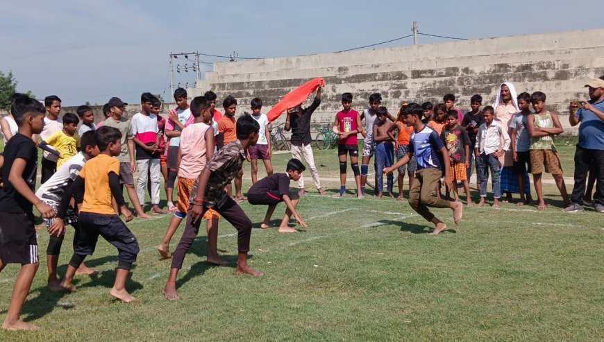 सुगौली: सुगौली महोत्सव का भव्य शुभारंभ  धनही एम.जे.के स्टेडियम में खेलकूद व सांस्कृतिक कार्यक्रमों की धूम