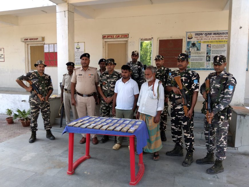 घोड़ासहन : झरौखर थाना क्षेत्र में बड़ी कार्रवाई, चुनाव के समय 6 लाख 77 हजार नेपाली रुपये के साथ दो गिरफ्तार