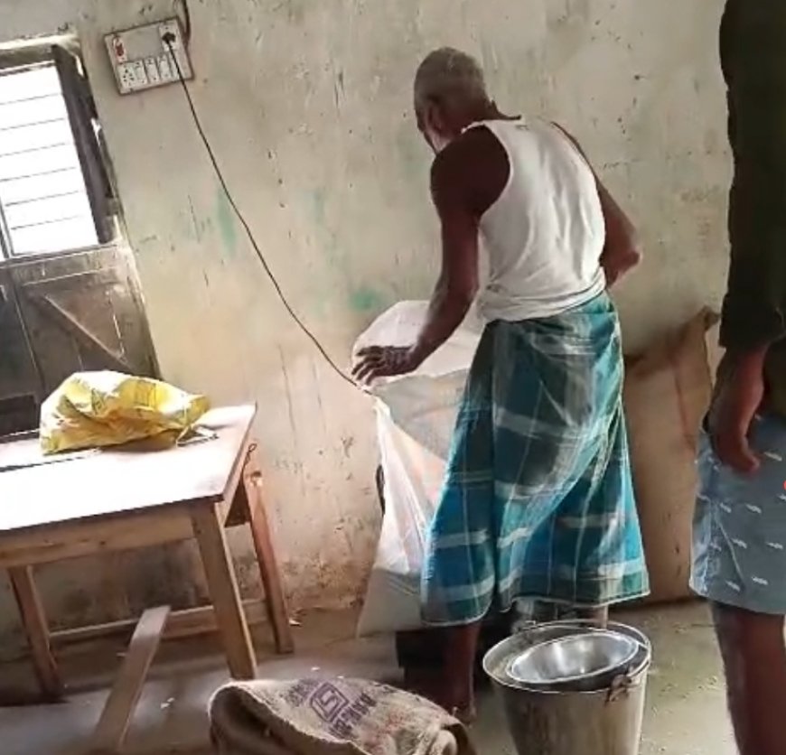 सुगौली: भटहां टिकुलिया में सरकारी राशन वितरण में गड़बड़ी का आरोप