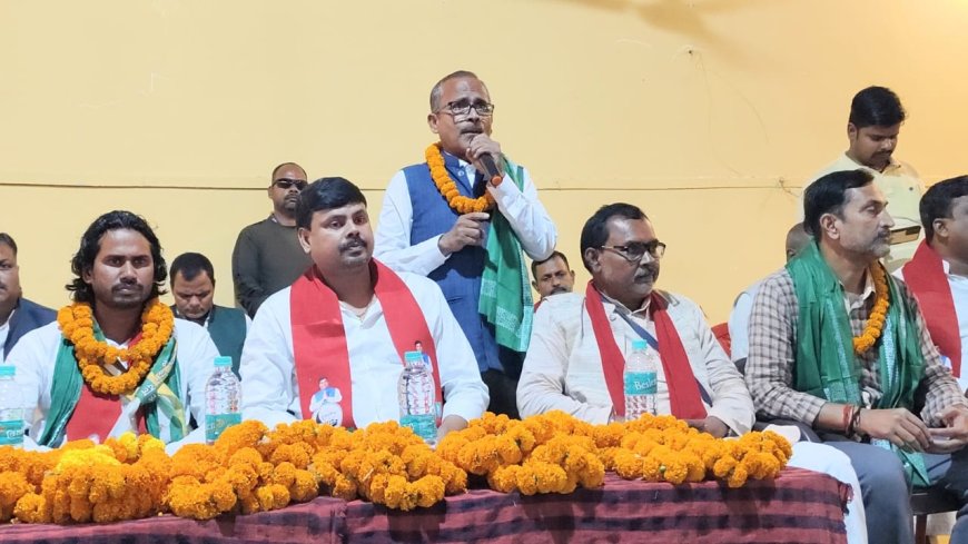 सुगौली: महागठबंधन का शक्ति प्रदर्शन, श्याम किशोर चौधरी के समर्थन में उमड़ा जनसैलाब