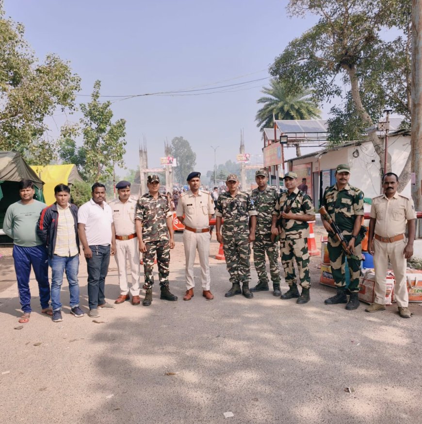 सीतामढ़ी :~ बिहार विधानसभा चुनाव चुनाव के मद्देनज़र इंडो-नेपाल बॉर्डर रहेगा सील