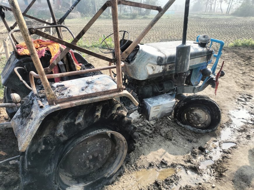 सीतामढ़ी :- अग्निकांड में पीड़ित परिवार का तीस लाख की संपत्ति जलकर नष्ट, परिवार आहत में