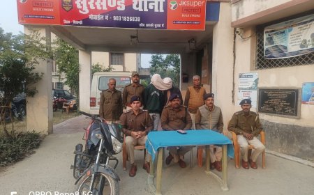सीतामढ़ी :~ सुरसंड पुलिस ने बाइक चोर गिरोह का किया पर्दाफाश 24 घंटे के अंदर दो चोर गिरफ्तार भेजे गए जेल