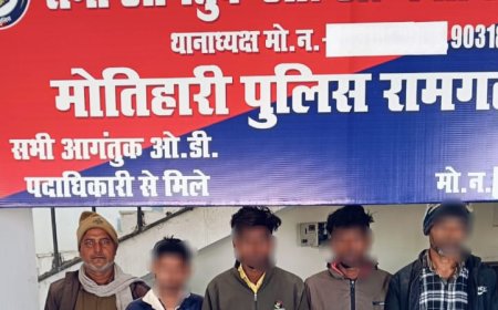 रामगढ़वा : पुलिस की बड़ी कार्रवाई, तीन शराबी गिरफ्तार, एक चोर भी धराया