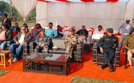 सीतामढ़ी :- एस एस बी 20वीं वाहिनी द्वारा अपने 62वें स्थापना दिवस मनाया गई, कार्यक्रम में कई पुरस्कृत हुए