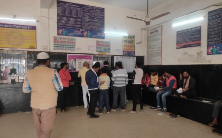 सीतामढ़ी :- रेलवे पीआरएस काउंटरों पर तत्काल टिकट बुकिंग हेतु "ओटीपी" व्यवस्था लागू