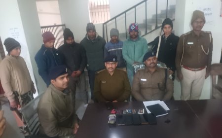 भारत-नेपाल सीमा से आने वाले तेल टैंकर कटिंग गिरोह का भंडाफोड़, पांच कारोबारी गिरफ्तार