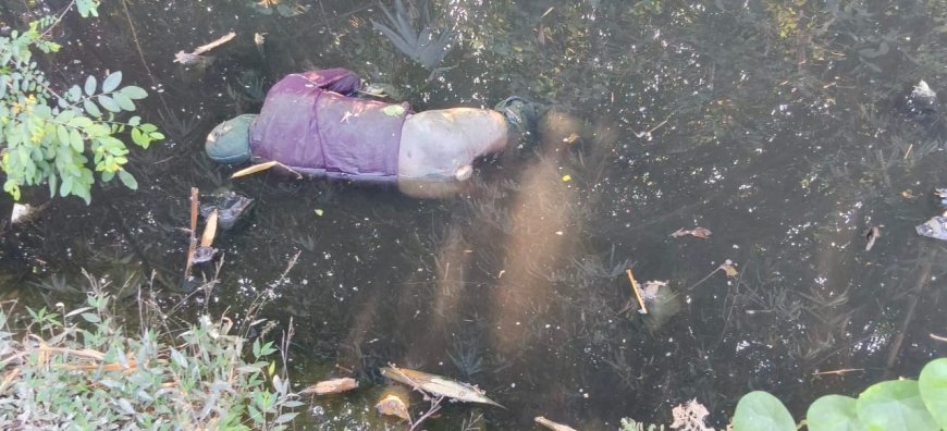 घोड़ासहन : जमुनिया ग्राम के पास अरुणा नदी में शव मिलने से इलाके में सनसनी, पहचान अब तक नहीं