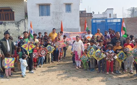 सीतामढ़ी :- पूर्व सैनिक दिवस एवं मकर संक्रांति के उपलक्ष में पतंग महोत्सव मनाया गया