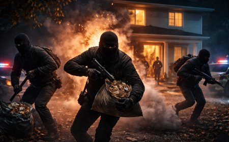 सीतामढ़ी : देर रात बड़ी डकैती, बमबाजी से दहला इलाका, करीब डेढ़ दर्जन हथियारबंद अपराधियों ने घर में घुसकर की लाखों की लूट